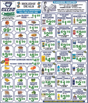 Holiday Deals Supervalue May 25